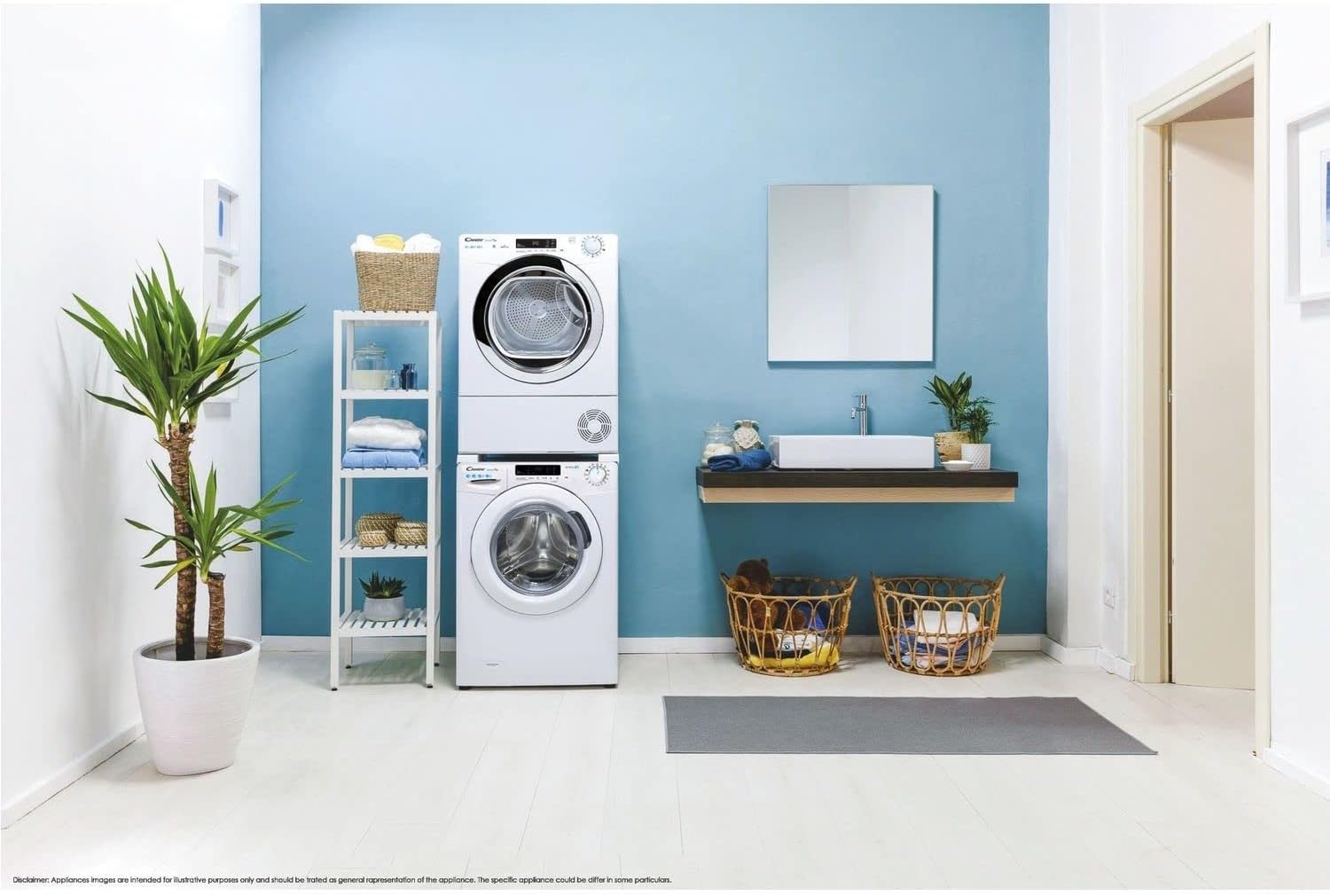 Candy CSOEC10DCGR0 10Kg Freestanding Condenser Tumble Dryer, Sensor Dry, WIFI Connectivity, Graphite           [Energy Class B]