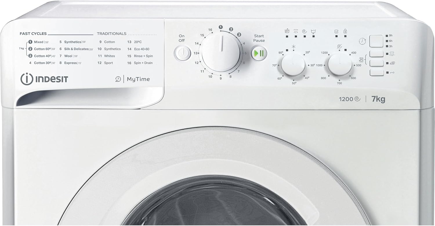 Indesit MTWC 71252 W UK 7 kg Washing Machine - White           [Energy Class E]