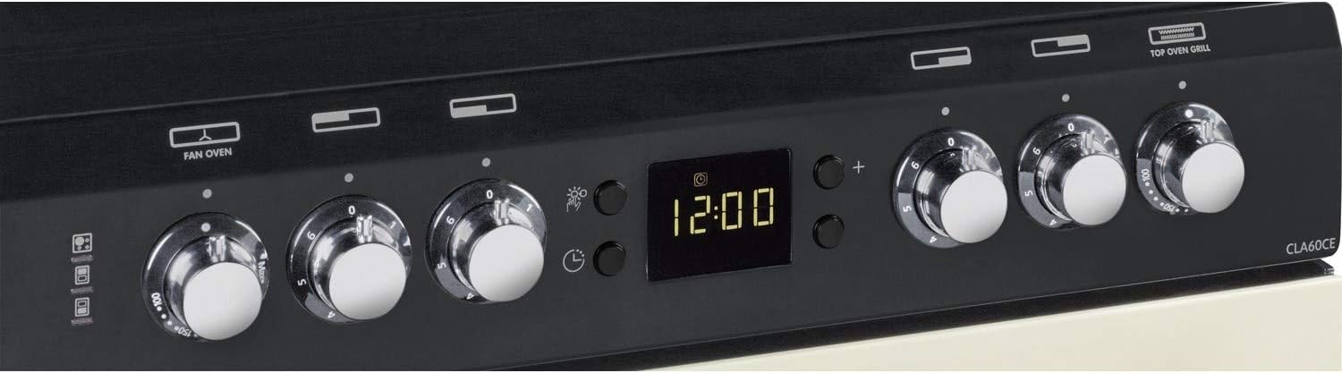 Leisure CLA60CEC Classic Range-style 60cm Electric Cooker Cream Leisure CLA60CEC Classic Range-style 60cm Electric Cooker Cream