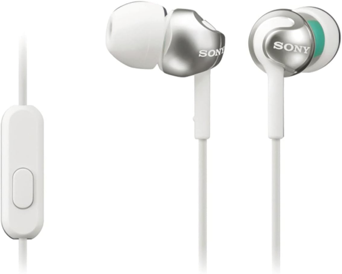 Sony MDREX110APB.CE7 Deep Bass Earphones with Smartphone Control and Mic - Metallic Black