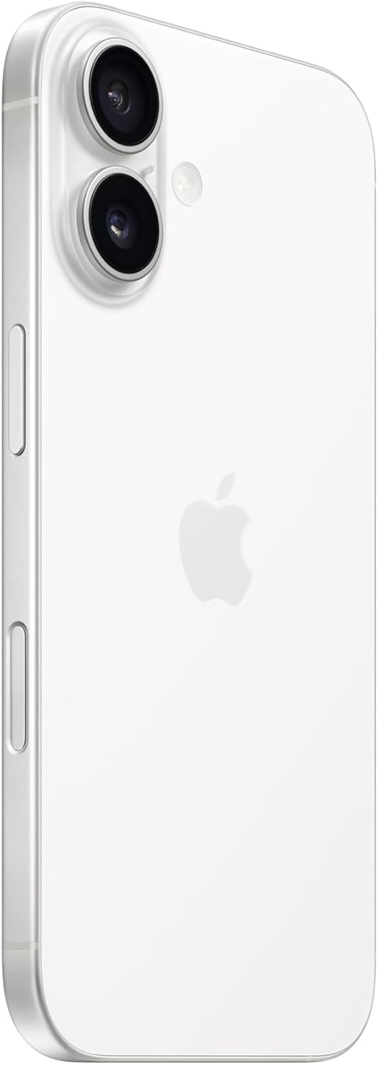 Apple iPhone 16 128 GB: 5G Mobile phone with Apple Intelligence, Camera Control, A18 Chip and a Big Boost in Battery Life. Works with AirPods; Teal