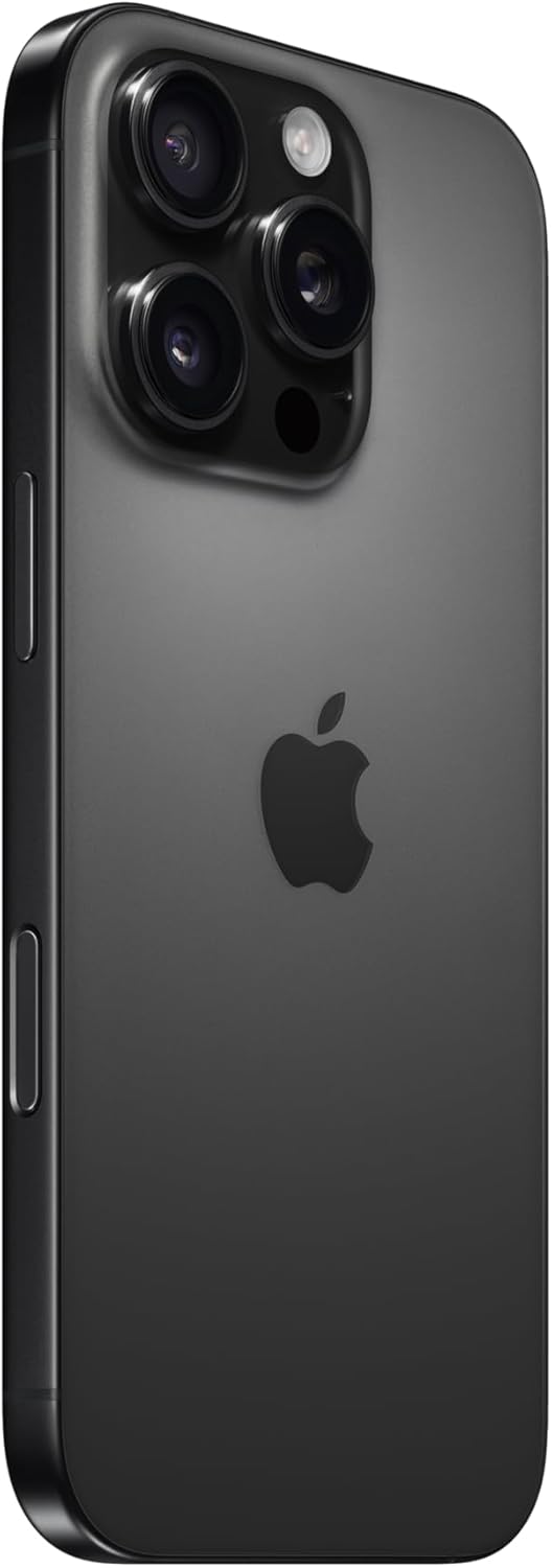Apple iPhone 16 Pro 256 GB - Black Titanium + Silicone Case with MagSafe - Black