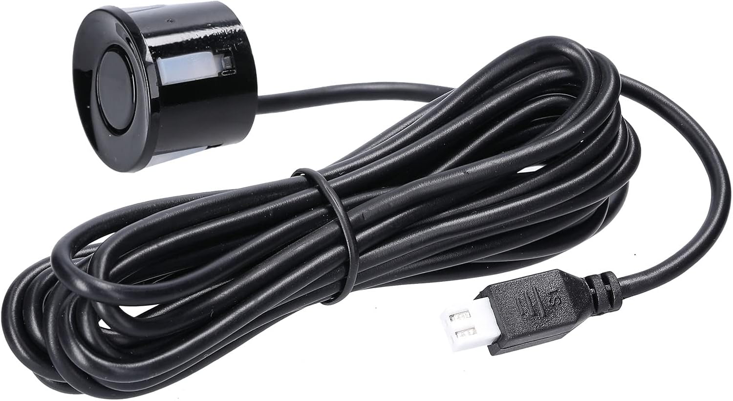 GoolRC Car Parking Sensor Rear Reversing Radars System with 8 Parking Sensors Distance Detection + LCD Distance Display + Sound Warning Buzzer, Black