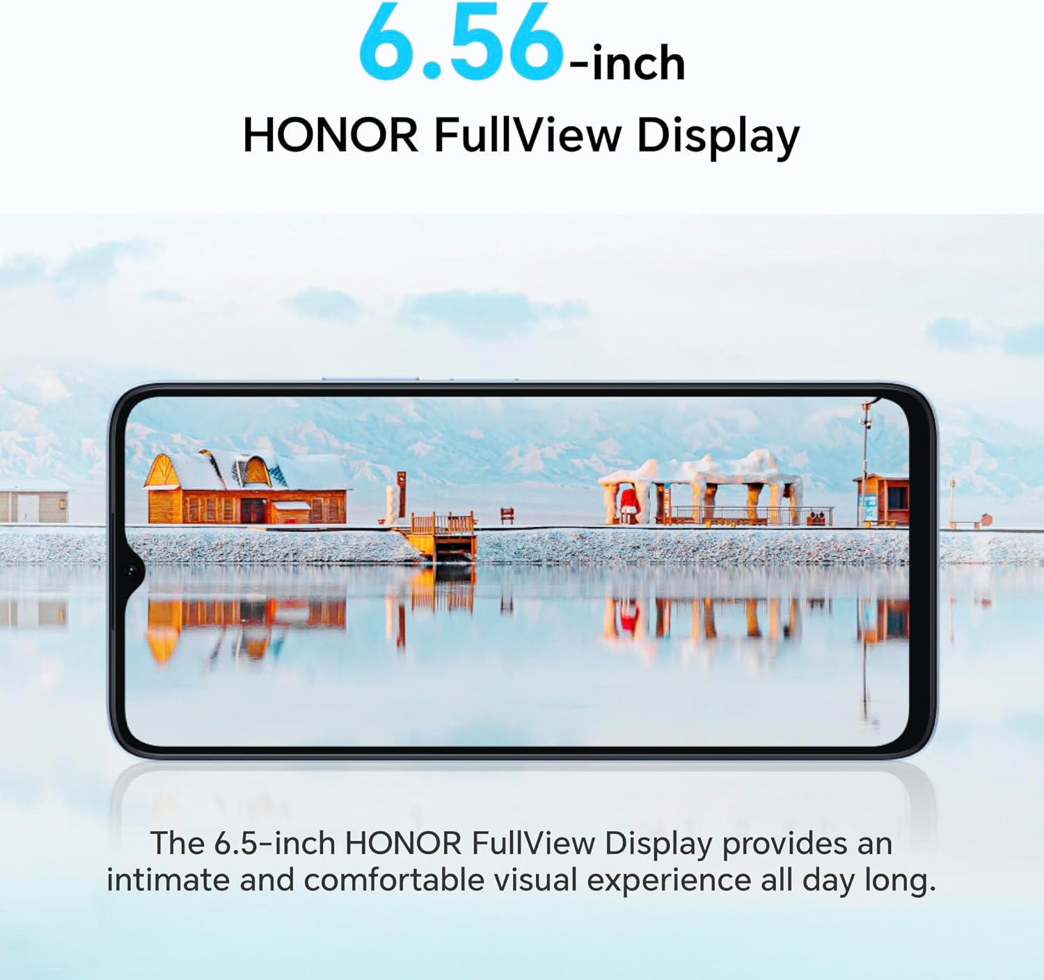 HONOR X6b Mobile Phone Unlocked, 6.56-Inch 90Hz Fullview Display, 4GB+128GB, 5200 mAh Long-lasting Battery, 50MP Triple Camera, Android (2 Year Warranty), Green