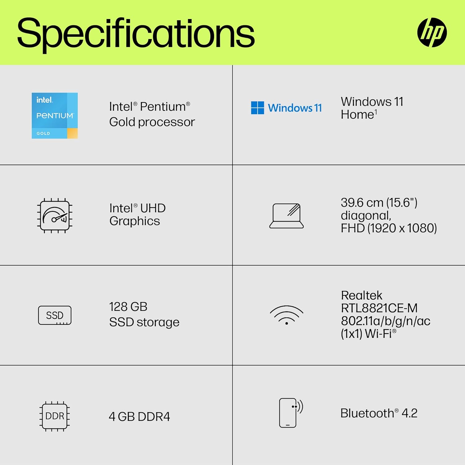 HP Stream 14 Laptop , Intel N4120 Processor , 4 GB RAM , 128 GB SSD , Intel UHD Graphics , HD Display , Dual Speakers , Microsoft 365 Personal 12 month included , Win 11 , Indigo Blue , 14s-dq0033sa